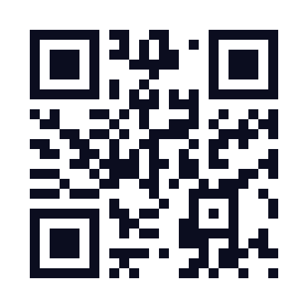 QR code to join the Hungry Pondy Telegram channel